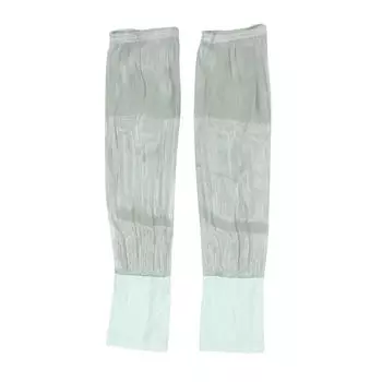 Летние Новые Рукава из Ледяного Шелка Свободные Солнцезащитные Рукава для Вождения Длинные Защита от УФ-лучей Нарукавники Перчатки для Рук Супер Мягкие Дышащие One Size зелёный