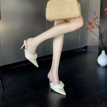 Летние новые свадебные туфли для подружек невесты, модные туфли на высоком каблуке, темпераментные элегантные туфли-лодочки, женские босоножки Zapatos De Mujer 35