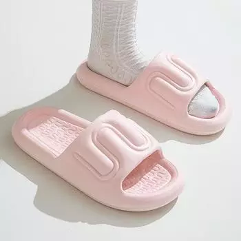 Летние новые тапочки с мягкой подошвой и противоскользящим покрытием 35 зелёный