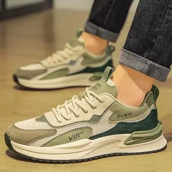 Летние новые туфли Forrest Gump 2025 года, сетчатые мужские спортивные туфли, модная повседневная мужская обувь 39