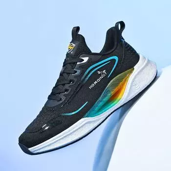 Летние новые туфли Popcorn Dad, мужские, сетчатые, для спорта на открытом воздухе, повседневные, дышащие и легкие, для бега по утрам 39