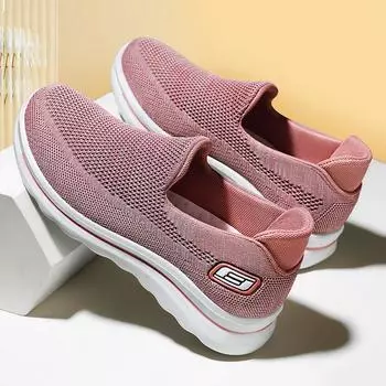 Летние новые женские кроссовки для ходьбы, дышащая обувь с мягкой подошвой для пар, повседневная обувь для женщин 36
