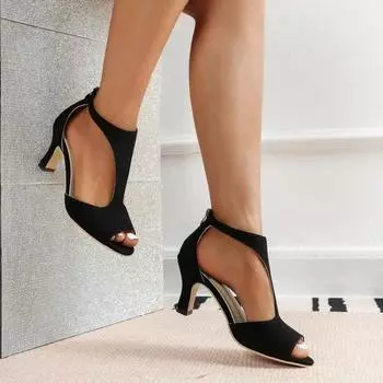 Летние новые женские повседневные тапочки на открытом воздухе, сексуальные модные туфли на платформе с высоким каблуком, дизайнерские женские сандалии, женские туфли-лодочки, неглубокие шлепанцы 36