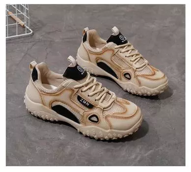 Летние новые женские прогулочные дышащие нескользящие туфли на плоской подошве повседневная женская обувь сетчатая дышащая плоская женская спортивная обувь 35