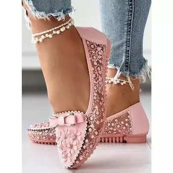 Летние одинарные туфли, женские туфли-бобы, женские кожаные туфли, противоскользящие туфли на мягкой подошве 36 белый