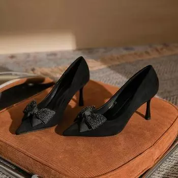 Летние туфли на шпильках с острыми каблуками темпераментные дорожные туфли Джокер сексуальные женские туфли 34