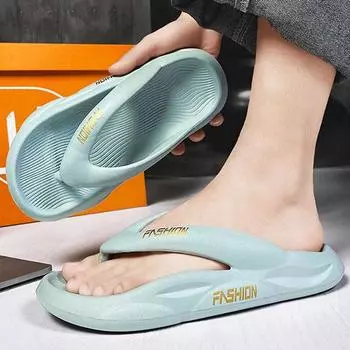 Летние парные уличные пляжные тапочки, повседневные утолщенные парные большие однотонные тапочки на мягкой подошве 36-37 белый