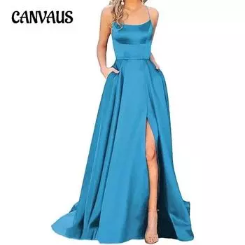 Летние платья с лямкой на шее, платье подружки невесты, длинные тонкие без бретелек, модные вечерние платья подружки невесты