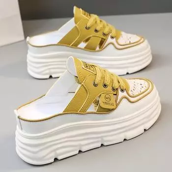 Летние пляжные сандалии, женские повседневные тапочки, дышащие садовые сандалии, нескользящая обувь цвета морской волны 34 белый