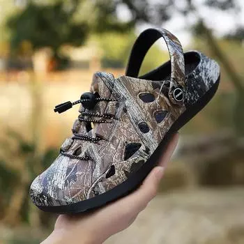 Летние пляжные тапочки мужские 2024 мюли мужские летние сабо для мужчин уличные сандалии сланцы мужские садовые туфли мужские летние сабо Zapatos 7