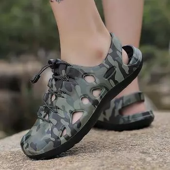 Летние пляжные тапочки мужские мюли мужские летние сандалии для мужчин сандалии для отдыха на открытом воздухе мужские садовые туфли мужские летние сандалии сандалии 39