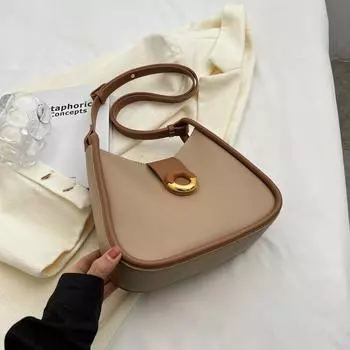 Летние популярные женские сумки через плечо с одним плечом, модный дизайн, текстурированная сумка-ведро, подходящая всем женщинам, сумка через плечо (20cm<Max Length<30cm)