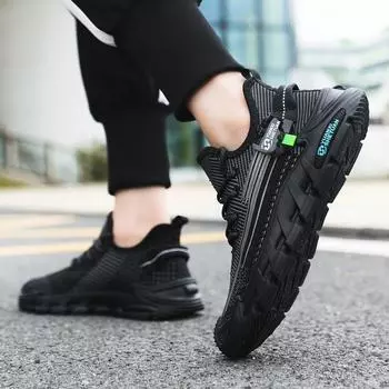 Летние повседневные кроссовки Flyknit Mesh с дышащей мягкой подошвой 39