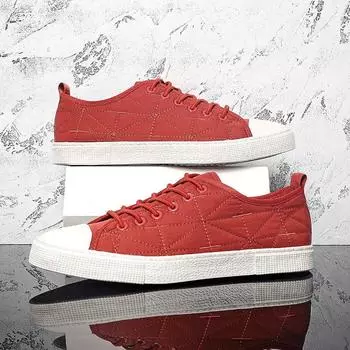 Летние повседневные парусиновые туфли, мужские низкие белые туфли, дышащие туфли с мягкой подошвой, туфли для ленивой езды с одной педалью 38