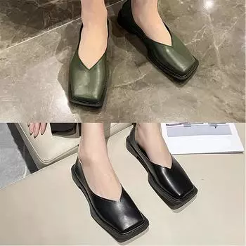 Летние пустые сандалии на плоской подошве с закрытым носком сзади, мягкая персонализированная повседневная модная обувь без столкновений 2024 года 35 чёрный