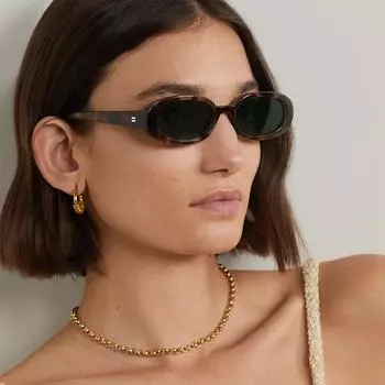 Летние Ретро овальные солнцезащитные очки Ретро солнцезащитные очки в маленькой оправе с защитой UV400 Модные женские овальные очки Оттенки очков