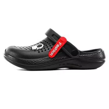 Летние сандалии для пар, черные и белые мужские сандалии большого размера 45 белый