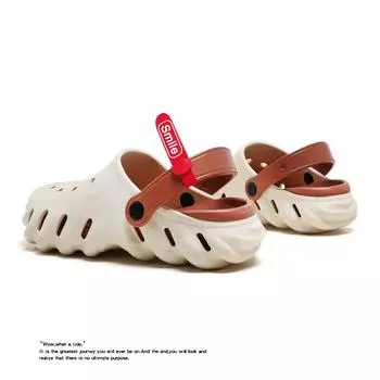 Летние сандалии для пар из ЭВА: Стильная, повседневная, пляжная обувь для мужчин и женщин 30-31