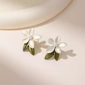 Летние серьги, женские серьги 2024, новые популярные, легкие, роскошные, с высоким чувством, темпераментной атмосферой