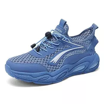 Летние сетчатые дышащие новые летние тонкие сетчатые туфли мужские спортивные туфли повседневные большие сетчатые туфли для пап 39