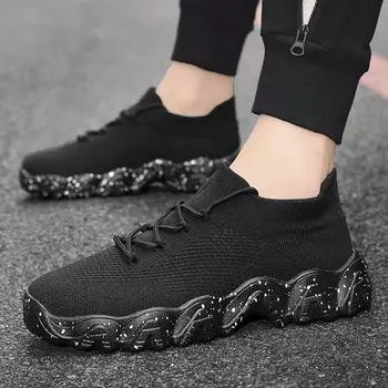 Летние сетчатые мужские кроссовки, дышащие, однотонные, для активного отдыха, кроссовки с низким верхом, для студентов, со шнуровкой, для спорта и отдыха 39