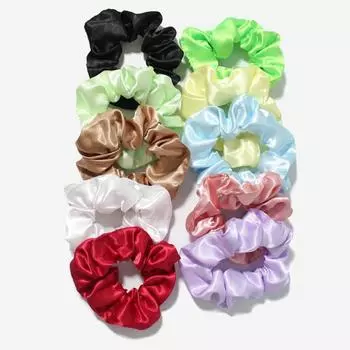 Летние шелковые резинки для волос из Кореи, большие женские резинки для волос, резинки для волос, шифоновые резинки для волос, держатели для хвостиков