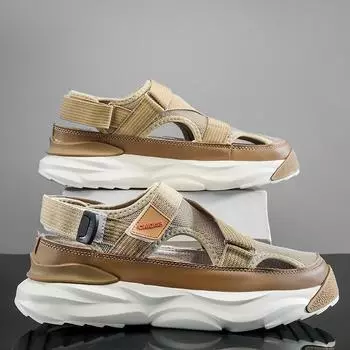 Летние шлепанцы, дизайнерские сандалии, тапочки, мужские дышащие оригинальные туфли, мужские шлепанцы, роскошные повседневные мужские сандалии, мужские сандалии из ЭВА 41