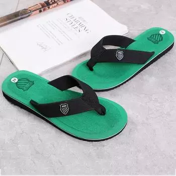 Летние шлепанцы из вискозы EVA, вискозная обувь, корейские повседневные домашние и уличные тапочки 45