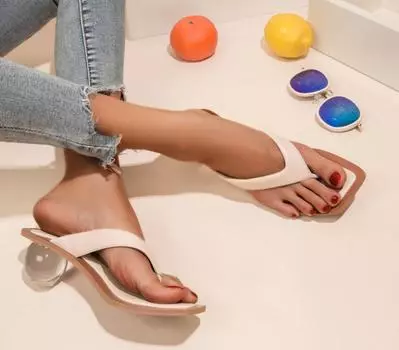 Летние шлепанцы, прозрачные шлепанцы на среднем каблуке, модные туфли на круглом каблуке, брендовые сандалии для вечеринок, женская обувь 5 зелёный