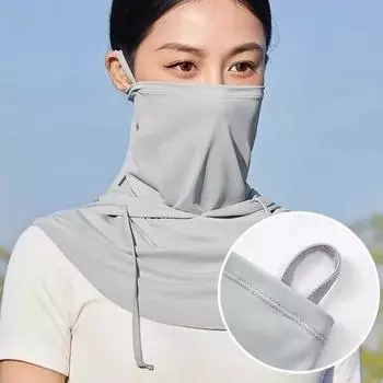 Летние шляпы для женщин, солнцезащитные, уличные, анти-УФ, велосипедные, пляжные, женские, складные, женские, солнцезащитные, шелковые, покрытие для лица темно-серого