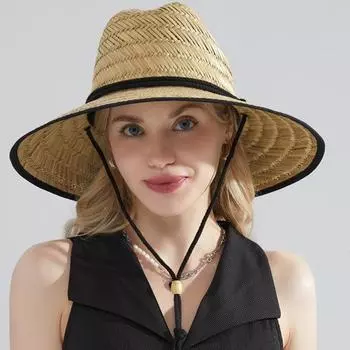 Летние шляпы Соломенные шляпы Большие шляпы M56-58cm