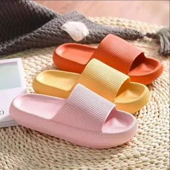 Летние тапочки Eva Soft Sole для мужчин и женщин — нескользящая, дезодорирующая и удобная домашняя одежда с бесплатной доставкой 36-37