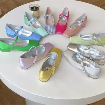 Летние туфли-лодочки женские туфли на плоской подошве с круглым носком балетки женские повседневные балетки женские туфли Мэри Джейн Mujer 35 синий