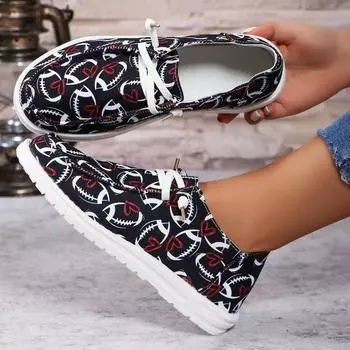 Летние туфли на плоской подошве большого размера для женщин, всесезонные, повседневные, дышащие, удобные, без застежек, мокасины 36-43, кроссовки для ходьбы и бега на открытом воздухе 36 цветной печати леопарда