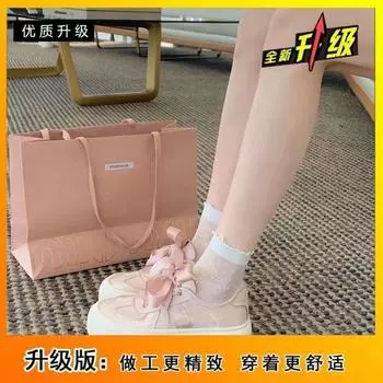 Летние туфли на плоской подошве с круглым носком, из сатина с отделкой, маленькие белые туфли, на высокой толстой подошве, на шнуровке, повседневные кеды, женские The above are all standard sizes