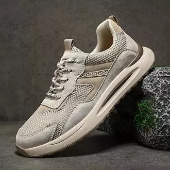 Летние уличные кроссовки мужские повседневные туфли дышащие мужские кроссовки модные кожаные кроссовки 2024 новейшая дизайнерская обувь для мужчин 38