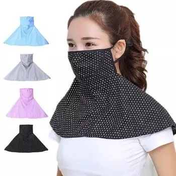 Летние уличные велосипедные гетры, дышащие солнцезащитные и УФ-защитные легкие мужские и женские банданы, шарф, защита для лица, бандана, шарф серый