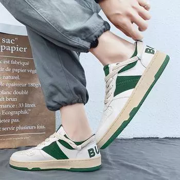 Летние универсальные мужские повседневные туфли для скейтбординга, амортизирующие, износостойкие, удобные туфли на плоской подошве, кроссовки со шнуровкой и круглым носком 39