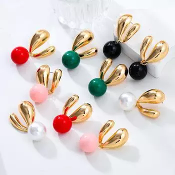 «Летние жемчужные серьги»: Европейский и американский стиль с милым дизайном Bayberry - модный женский аксессуар