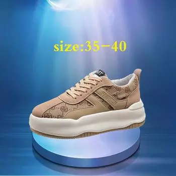 Летние женские белые туфли в стиле ретро, модные удобные повседневные кроссовки, спортивная обувь для папы 35 розовый