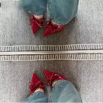 Летние женские босоножки на высоком каблуке, модные туфли с неглубокой бабочкой, элегантные туфли для свадебной вечеринки 39EU/CN40