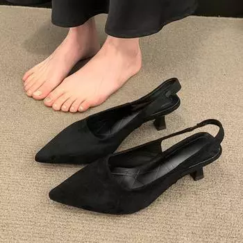 Летние женские босоножки на высоком каблуке, женская обувь, дизайнерские туфли с острым носком и леопардовым принтом, сексуальные новые туфли для вечеринок, туфли-лодочки для прогулок Mujer Zapatos 35 леопардовый