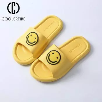 Летние женские домашние тапочки, Нескользящие шлепанцы из ЭВА, модные тапочки на мягкой подошве, мужские тапочки Hoom, облачные тапочки для ванной комнаты TX008 36-37 розовый