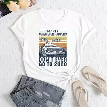 Летние женские футболки больших размеров с принтом букв и машин, свободные, с круглым вырезом, повседневные, из чистого хлопка, с короткими рукавами, женские S белый