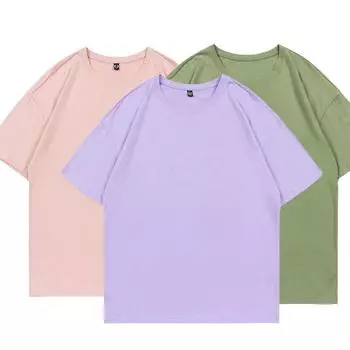 Летние женские и мужские футболки из 100% хлопка, топы с короткими рукавами, однотонная футболка с заниженными плечами, футболки больших размеров, черный, белый цвет XS