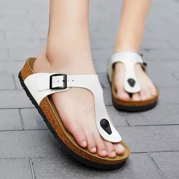 Летние женские и мужские пляжные тапочки высокого качества, нескользящие, износостойкие, модные, нескользящие, повседневные, удобные, парные тапочки 35