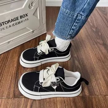 Летние женские кроссовки для ходьбы на платформе, новые дышащие кроссовки для бега из парусины для девочек, повседневные кроссовки на шнуровке для улицы, zapatos mujer 35 белый