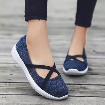 Летние женские сандалии, кроссовки, удобные повседневные туфли для медсестер, сандалии больших размеров, балетки Мэри Джейн для мам EU: 35 чёрный