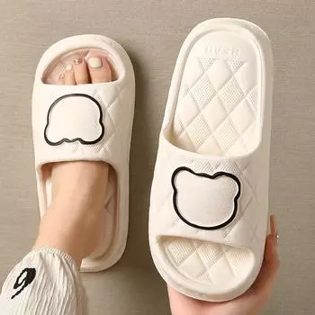 Летние женские модные тапочки из ЭВА с мягкой подошвой 36 хаки