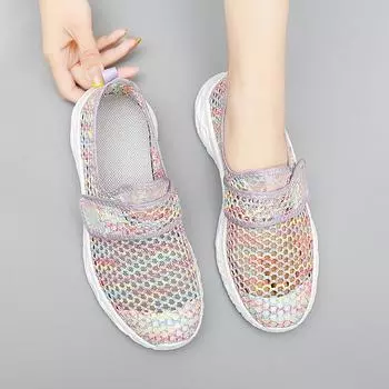 Летние женские мокасины для вождения, удобные туфли на плоской подошве, повседневные лоферы для медсестер, прогулочные тапочки, лоферы для девочек, женские балетки EU:35 чёрный